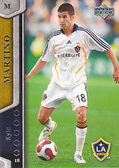 Kyle Martino Los Angeles Galaxy UD MLS 2007 #68